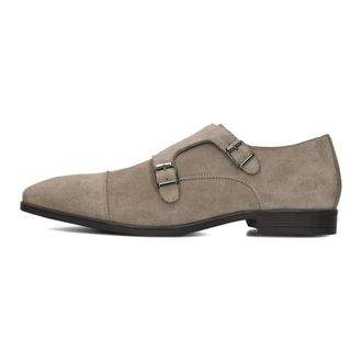 Stefano Lauran Elegante Beige Su&egrave;de Herenschoenen - Heren - Nette schoenen - Beige - 43 EU - Su&egrave;de - Schoenen