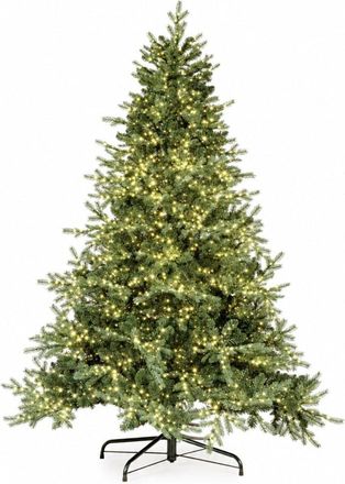 BIZZOTTO &Aacute;rbol de navidad 180 cm, 1930 ramas, 2950 micro-led, &oslash; 137 cm
