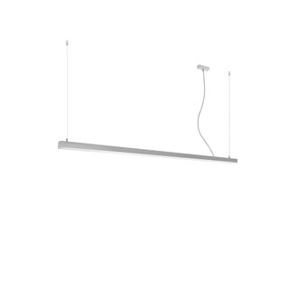 Thoro L&aacute;mpara de techo gris aluminio 4000k alt. 150 cm