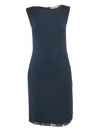 Valentino Garavani Jurk met franje - Blauw