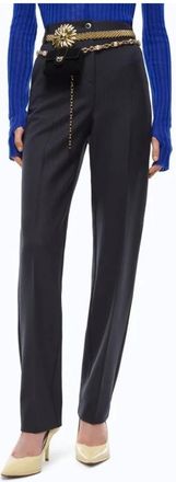 Pinko Pinko, Broeken, Dames, Blauw, XS, Wol, Pleione Broek