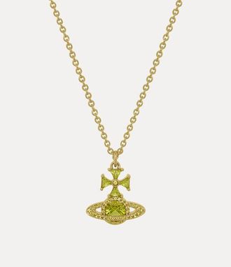 Vivienne Westwood Mila Pendant Necklace Gold-peridot-yellow-cz Gold-peridot-yellow-cz Women