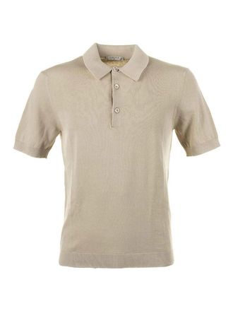 Circolo 1901 Beige Short Sleeve Polo Shirt