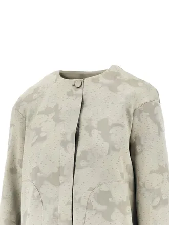 Emporio Armani Jacquard Jacket - grey