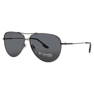 Columbia Mens Gunmetal Rectangular Sunglasses C116SP070