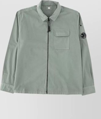 C.P. Company jacket long sleeves chest pocket arm patch