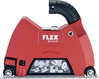 Flex Cofano Di Aspirazione Flessibile Per Smerigliatrici Angolari Grandi 230 Mm Dcg Ag 230