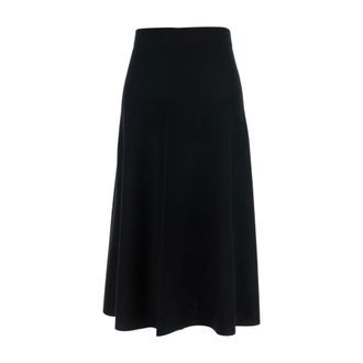 Allude Dames, Rokken, Zwart, Maat: XS Wol