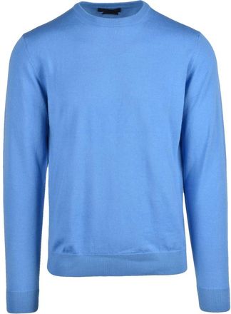 Daniele Fiesoli Truien & Vesten, Heren, Blauw, L, Wol, Maglioncino Girocollo