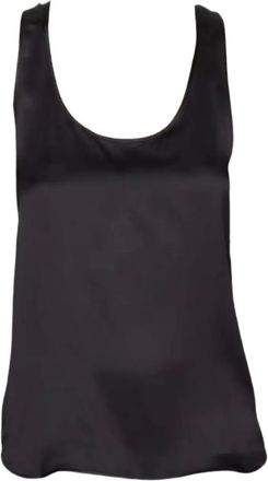 Wardrobe.NYC Canotta con scollo ampio - Nero