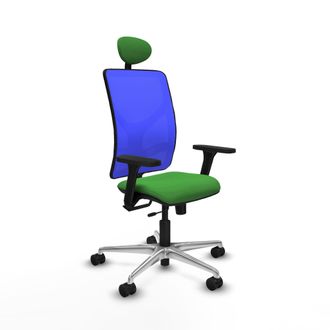 Piqueras y Crespo Silla De Oficina Piqueras Y Crespo Ergon&oacute;mica Azul Espuma Alta Densidad