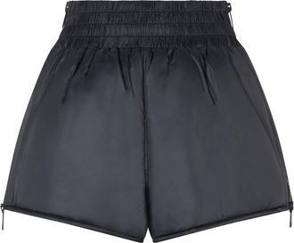 Red Valentino Gepolsterde Shorts met Zijrits - Dames - Bermuda - Zwart - 2XS - Korte Broeken