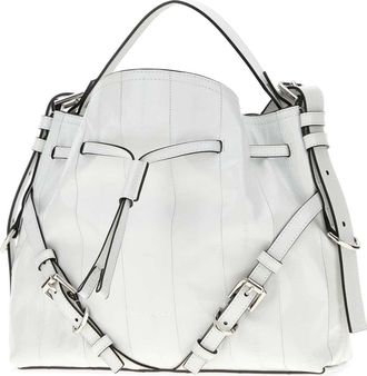 Givenchy Calfskin Leather Shoulder Bag - White