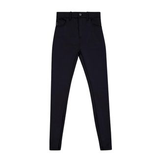 Balenciaga Zwarte Stretch Leggings - Dames - Slim Fit Broeken - Zwart - XS - Broeken