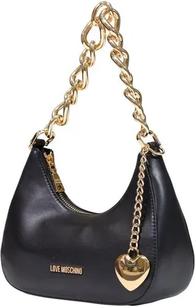 Love Moschino Chain Handle Shoulder Bag - Black