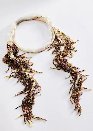 Chan Luu Beaded Skinny Scarf