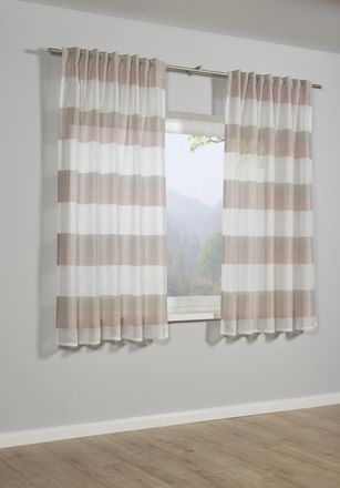 Gardinia Gardine »Schal mit Gardinenband Etamine« verdeckte Schlaufen 1 Stk. tlg. Stoff Etamine