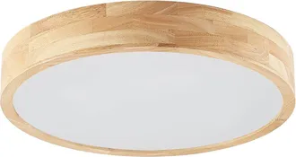 Lindby L&aacute;mpara De Techo tanju En Marr&oacute;n Madera - Lindby