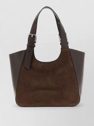 Furla calfskin leather tote bag