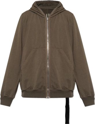 Rick Owens Sweatshirts & Hoodies - Heren - Vesten met rits - Bruin - M - Hoodies & sweatvesten
