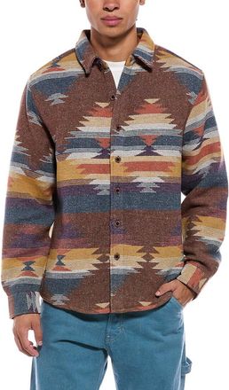 Weatherproof Vintage Unlined Southwest Wool-Blend Shirt Jacket