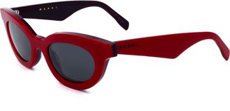 Marni Womens 50mm Red Sunglasses