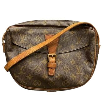 Louis Vuitton Pre-owned Cross Body Bags, female, Brown, Size: ONE SIZE Pre-owned Jeune Fille Monogram Shoulder Bag