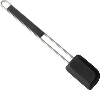 Kuhn Rikon Essential Scraper Spatula with Flexible Silicone Blade in Black at Nordstrom