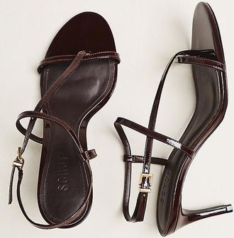 Schutz Azure Strappy Heels