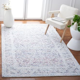 Safavieh Metro Hand Made Area rug, Ivory / Red Traditional Style Non-Shedding