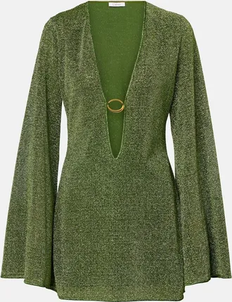 Os&eacute;ree Os&eacute;ree Lam&eacute; beach dress