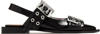 Ganni Ballerinas Buckle Feminine