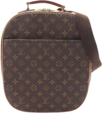 Louis Vuitton Pre-owned Cross Body Bags, female, Brown, Size: ONE SIZE Pre-owned Packall Monogram Handbag