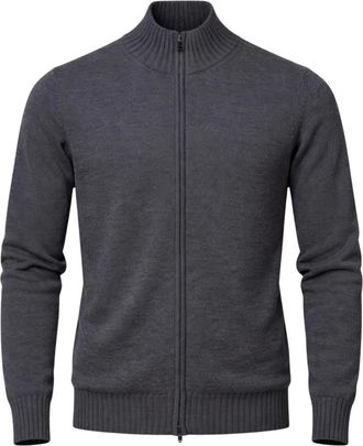 Ferrante C&aacute;rdigan con cremallera - Knitwear - Hombre - Gris - 2XL