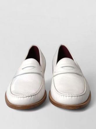 Dolce & Gabbana leather slip-on loafers