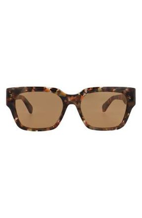 Chlo&eacute; 54mm Square Sunglasses in Havana Havana Brown at Nordstrom Rack
