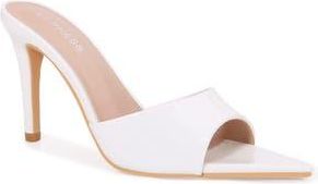 Berness Chelli Slide Sandal in White at Nordstrom Rack, Size 7.5