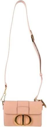 Dior Pre-owned Vintage Leren Crossbodytas - Dames - Vintage Schoudertas - Roze - ONE Size - Leer - Vintage