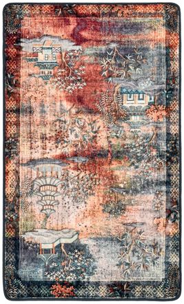 Gino Falcone Alfombra de ba&ntilde;o mullida - multicolor 70x120 cm