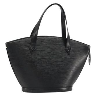 Louis Vuitton Pre-owned Saint Jacques Schoudertas - Dames - Pre-owned - Zwart - Maat: ONE Size Leer