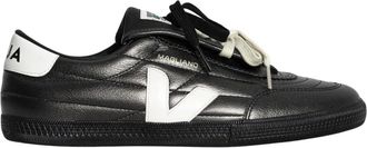 Veja Magliano Panenka Leather Titanium - - Shoes - Uomo - Nero - 45 EU