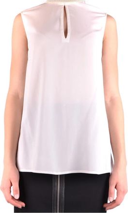 Pinko Sleeveless Top - Dames - Tops zonder mouwen - Wit - M - Tops