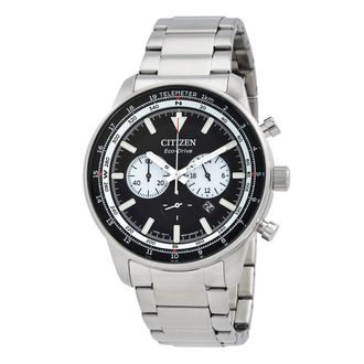 Citizen Chronograph Eco-Drive Black Dial Mens Watch CA4500-91E