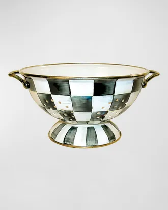 MacKenzie-Childs Courtly Check Large Colander