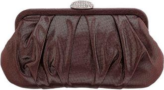 Nina Concord Frame Clutch in Bronze at Nordstrom