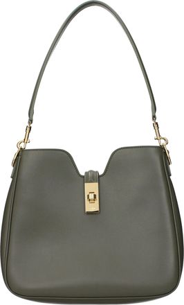 Celine Camille 16 Schoudertas Damess Groen/kaki leer