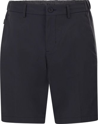 HUGO BOSS Boss Green Regular Fit Shorts aus technischem Hochleistungsstoff