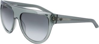 Dragon Dragon DR DUSK LL 020 Mens Sunglasses Green Size 58