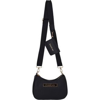 Bebe Thea Crossbody Bag with Pouch in Black at Nordstrom Rack