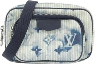 Louis Vuitton Pre-owned Cross Body Bags, female, Blue, Size: ONE SIZE Pre-owned Watercolor Monogram Shoulder Bag
